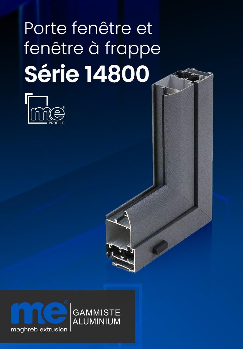 Porte fenêtre et fenêtre à frappe  série 14800