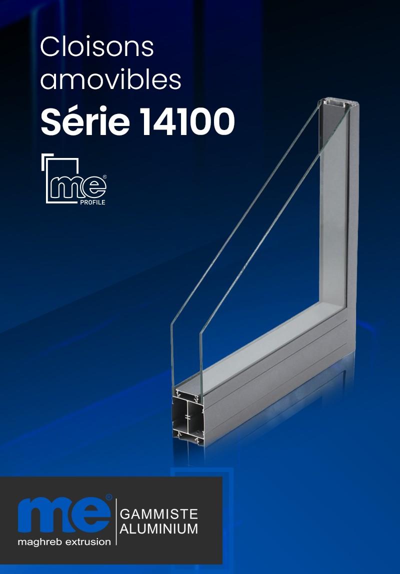 Cloisons amovibles  série 14100