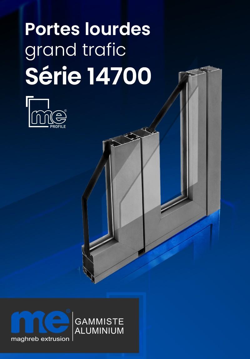 Porte fenêtre et porte lourde série 14700