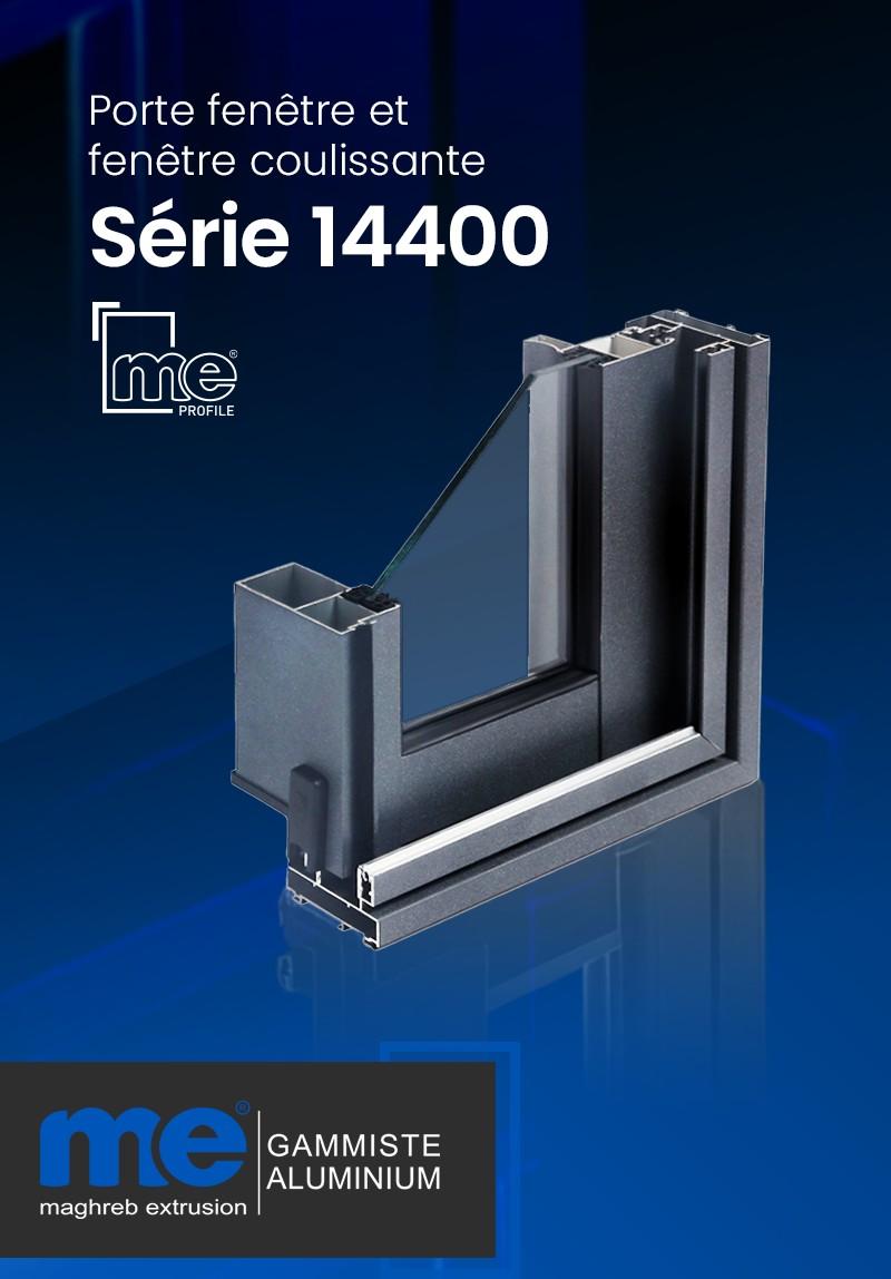 Porte fenêtre et fenêtre coulissante série 14400